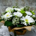 FLR-ARR-016_c Remembrance posy arrangement – sympathy flowers delivered in South Africa