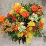 Bursting with Sunshine bouquet – bright yellow and orange flowers delivered nationwide in South Africa