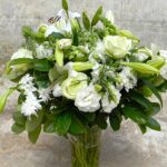 White Whisper floral arrangement in a vase – elegant flowers delivered in South Africa
