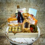 Luxury gift hamper with snacks and sparkling grape juice – available for delivery across South Africa